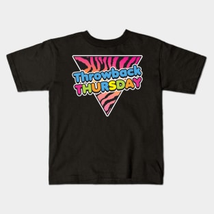 Throwback Thursday Kids T-Shirt